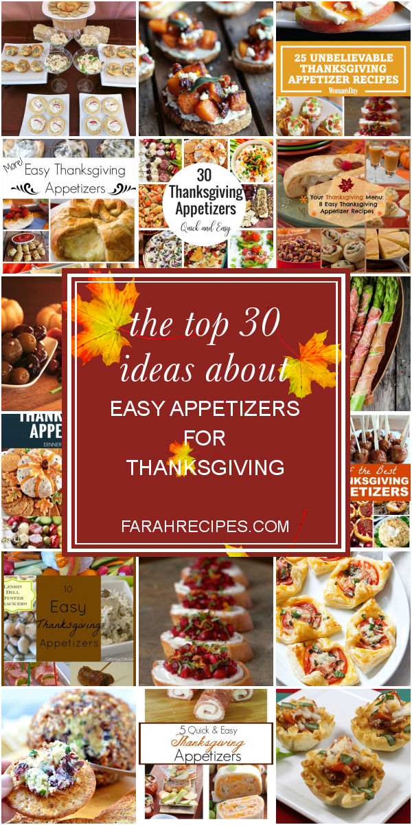 the-top-30-ideas-about-easy-appetizers-for-thanksgiving-most-popular